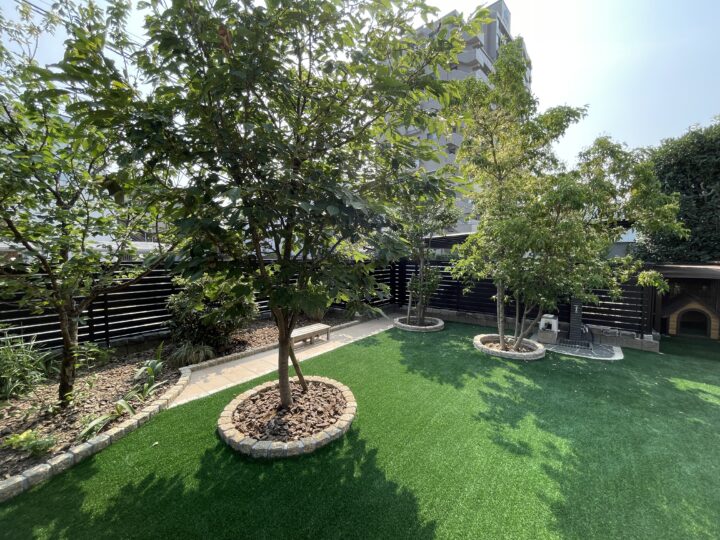 ペットのための人工芝