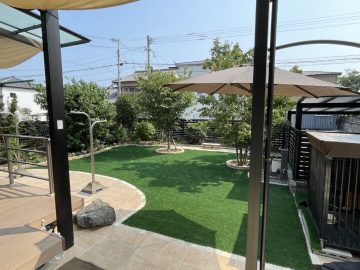 ペットのための人工芝