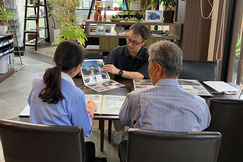 デザイン打ち合わせ