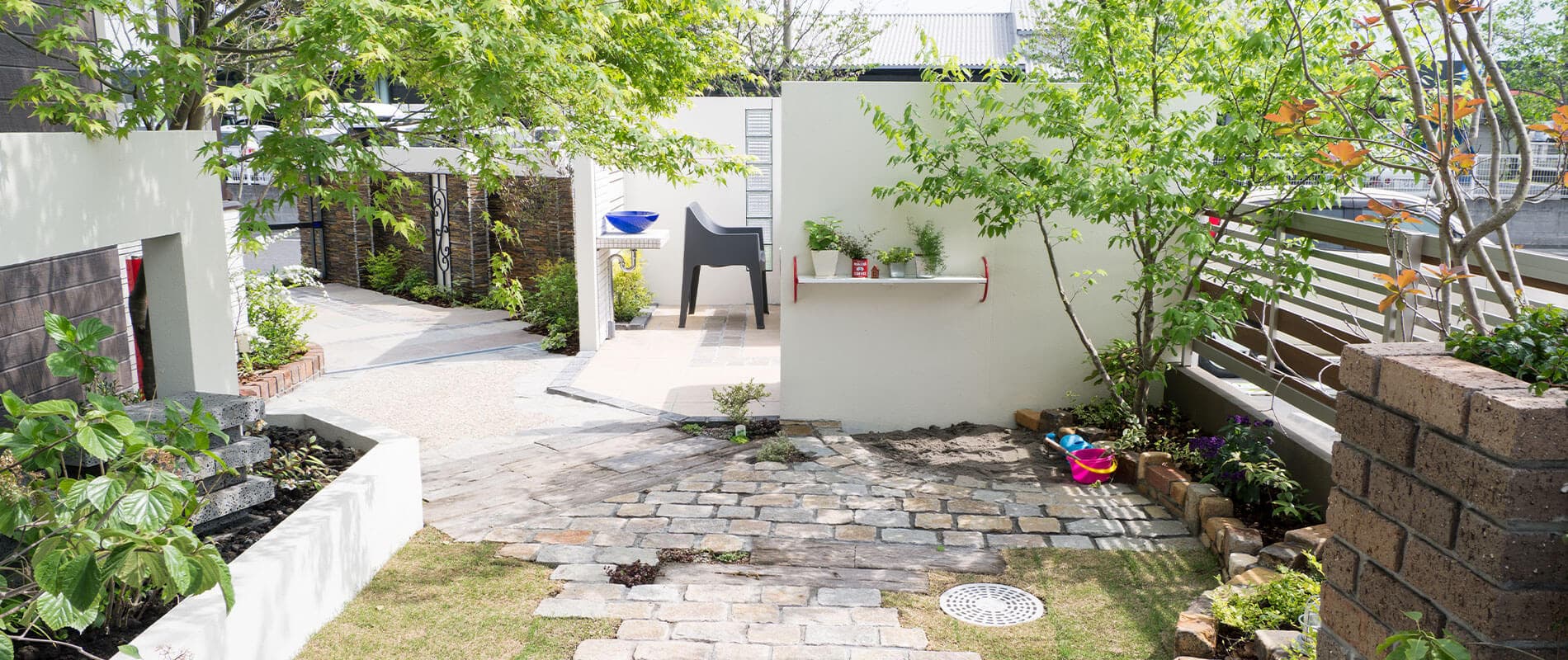 ザ・ガーデンの庭づくり