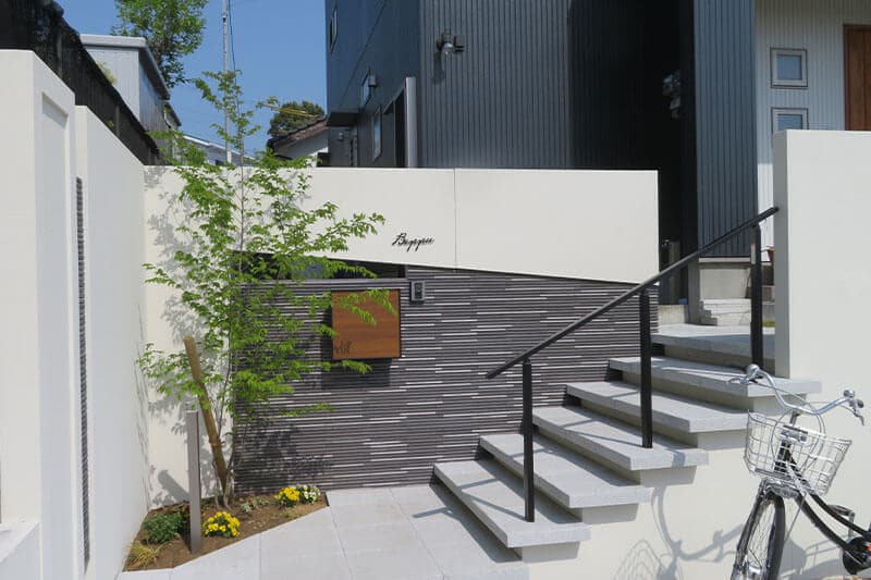 高いデザイン性のエクステリア