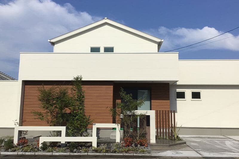高いデザイン性のエクステリア