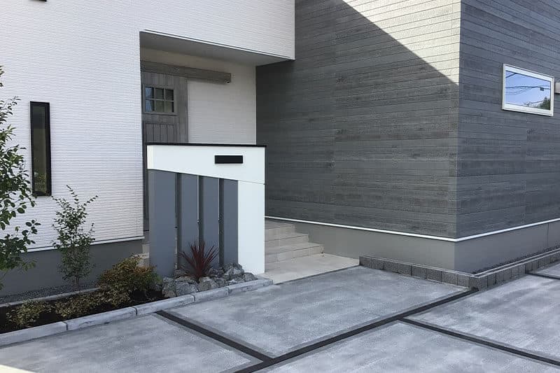 高いデザイン性のエクステリア