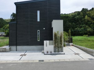 黒と竹が織り成すジャパニーズモダン