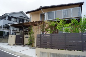 こだわりいっぱい！駐車場と門周りをリフォーム