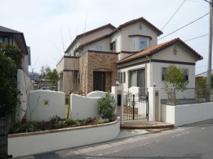 建物の外観に合わせたコーディネイト