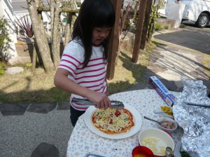 春爛漫！！アウトドアの季節です。　お庭へ出ましょう！