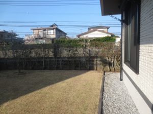 テーマは1つ！!お庭に時間をかけられない・・・