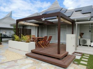 広いお庭を快適なリビング空間にリフォーム