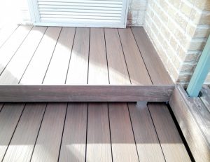 一の宮店　樹脂デッキ完成