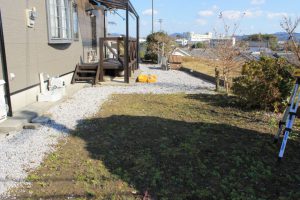 雑草対策　～使うお庭へ