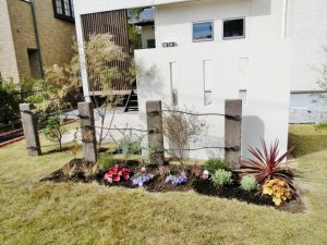 ちょこっと目隠しセミクローズドガーデン