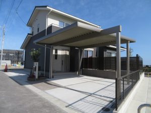 プライベートを確保して、生活しやすい外構を！