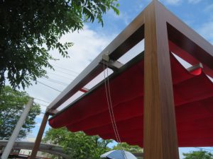 お庭が明るくなりました！　子供たちの笑い声が聞こえてきます・・・