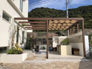 外でご飯を楽しめるように