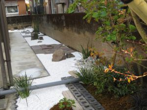 憧れの竜安寺・アレンジ石庭を作りました！