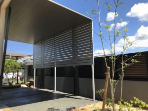 リビングテラスで快適空間