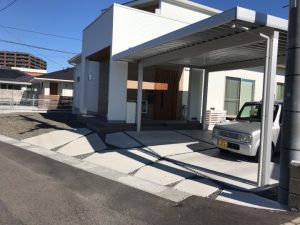 停めやすい駐車スペース