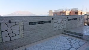 眺めを確保したエレガントガーデン