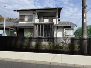 縦格子フェンス