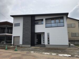 モデルハウスのような新築外構