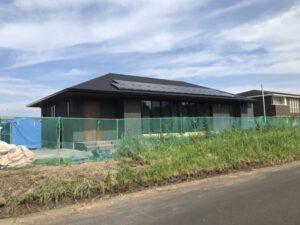 落ち着いた品のある 新築外構