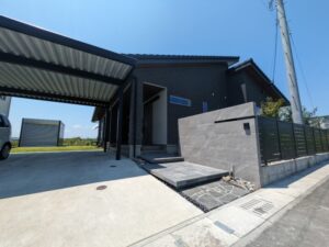 門まわりを新調