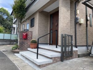 お客様のこだわりが詰まった玄関になりました