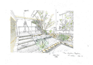 ヒメシャラでお出迎え♪