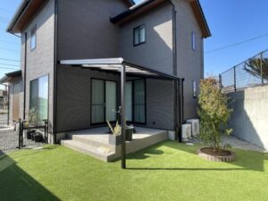 ドッグランのお庭へ